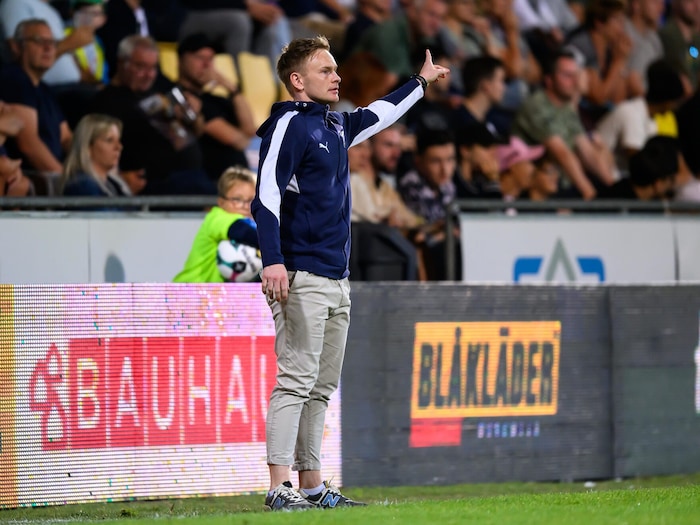 Amstetten-Trainer Enengl.