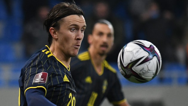 Kristoffer Olsson war für Schweden noch bei der WM 2022 im Einsatz.