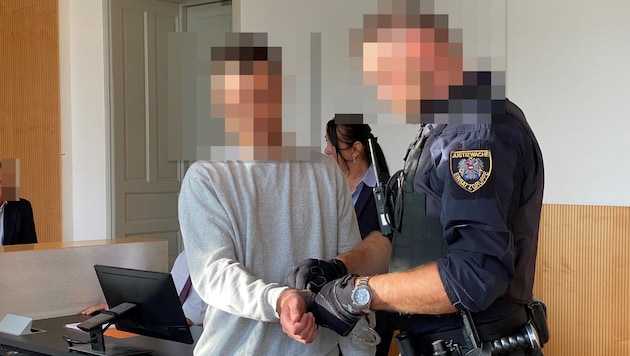 Der Angeklagte erwartete selbst, dass er am Landesgericht Feldkirch verurteilt wird.