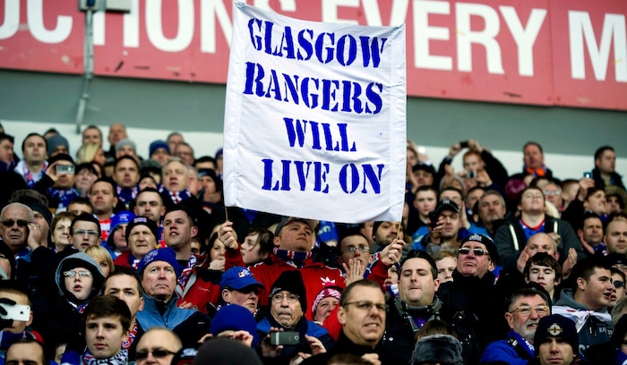 Die Stimmung im Ibrox Park wird am Sonntag angespannt sein.