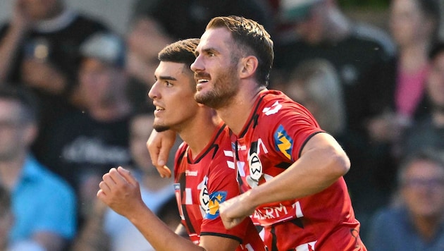 Stark: Filip Ristanic (li.)