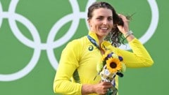 Der dreifachen Kanuslalom-Olympiasiegerin Jessica Fox ist ein Tumor aus ihrer linken Niere ...