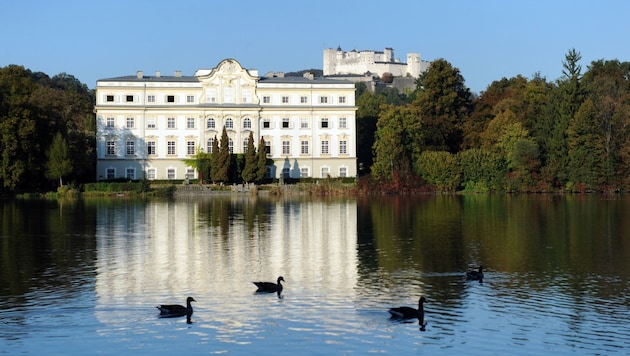 Schloss Leopoldskron, einer der Drehorte des Films „The Sound of Music“.