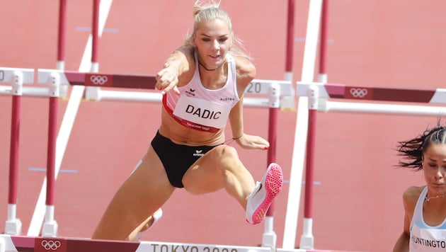 Auch bei Leichtathletinnen wie Ivona Dadic sieht man oft viel Haut.