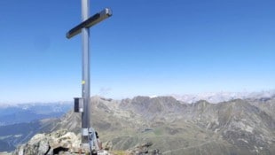 Blick vom Pockkogel Richtung Norden über das Skigebiet von Kühtai hinweg.