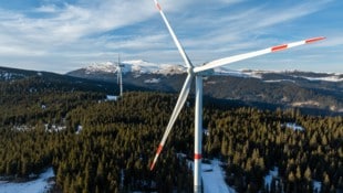 Nach derzeitigem Stand werden Windräder, hier auf der Steinberger Alpe, in Kärnten weiter nur ...