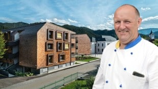Reinhard Nutz kocht im Pflegezentrum in Türnitz auf und bildet Lehrlinge aus.