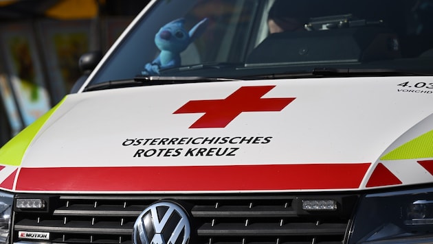 Das Rote Kreuz brachte den Mann ins Grazer Unfallkrankenhaus.