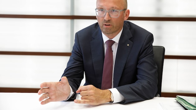 RLB OÖ-Generaldirektor Reinhard Schwendtbauer.
