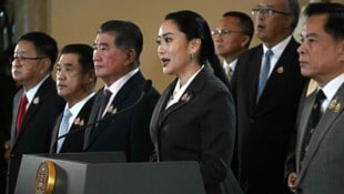 Paetongtarn Shinawatra am 29. August soll eigene Interessen über jene der Nation gestellt haben.