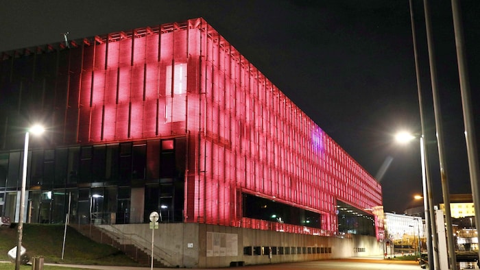 Das Kunstmuseum Lentos ist einer der vielen Schauplätze, an denen das Ars Electronica Festival ...
