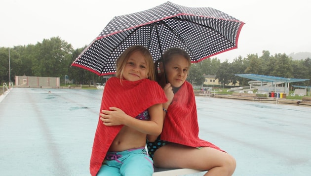 Solche Bilder prägten die diesjährige Freibadsaison allzu oft – mit den Gästezahlen ging es ...