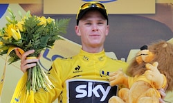 Chris Froome war am Mittwoch nach einem Trainingsunfall mit schweren Verletzungen in ein Spital ...