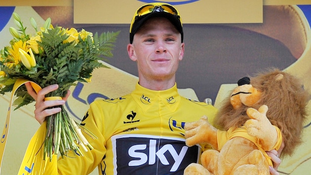 Chris Froome war am Mittwoch nach einem Trainingsunfall mit schweren Verletzungen in ein Spital ...