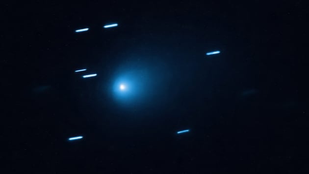 Leuchtet zwar, zieht aber keinen Schweif hinter sich her: „3I/ATLAS“ ist ein seltsames Objekt.
