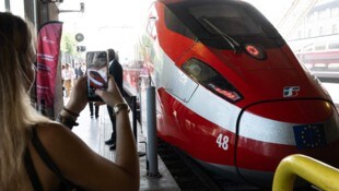 Nach Frankreich betreibt die italienische Bahn bereits einige Hochgeschwindigkeitszüge. 