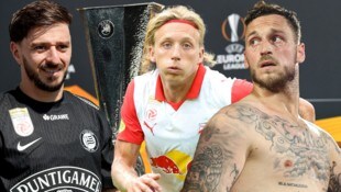 Sturm und Salzburg sind in der Europa League mit dabei. Die Grazer treffen unter anderem auf ...