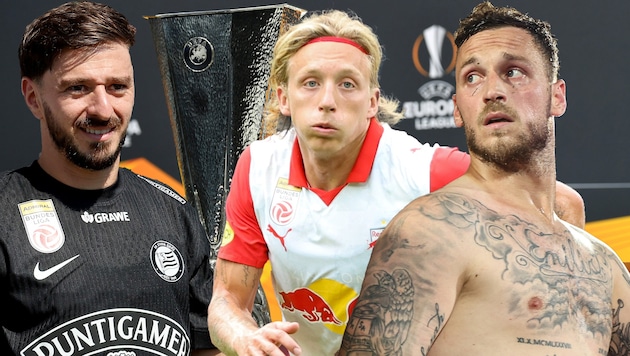 Sturm und Salzburg sind in der Europa League mit dabei. Die Grazer treffen unter anderem auf ...