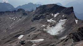 Um den Permafrost auf der Zugspitze ist es nicht gut bestellt.