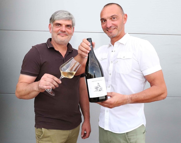 Peter und Christoph Münzenrieder begeistern mit einer Beerenauslese.