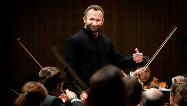 Kirill Petrenko, seit 2019 Chefdirigent der Berliner Philharmoniker, gastiert dieses Wochenende ...