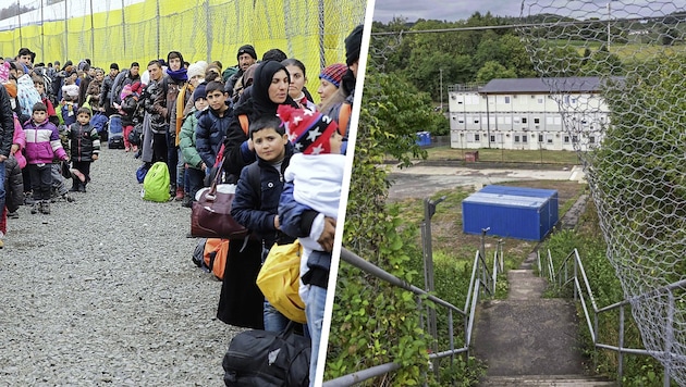 Vor zehn Jahren kamen tägliche Tausende Flüchtlinge in Spielfeld an, heute herrscht gähnende ...