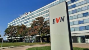 Die Konzernzentrale der EVN in Maria Enzersdorf. 