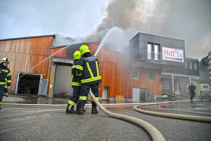 Die Brandursache ist noch nicht geklärt.