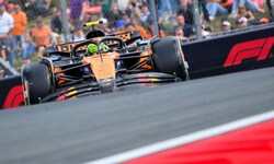 Lando Norris fuhr auch im zweiten Training zur Bestzeit.