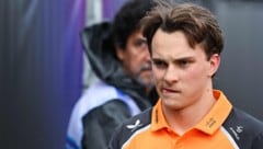 Oscar Piastri versperrte George Russell den Weg.