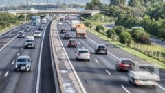 Die A9 südlich von Graz zählt zu den am stärksten befahrenen Autobahnabschnitten. 