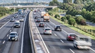 Die A9 südlich von Graz zählt zu den am stärksten befahrenen Autobahnabschnitten. 