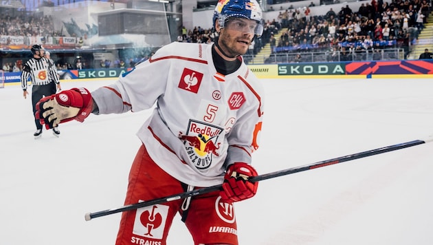 Sorgte für den Bulls-Sieg: Kapitän Thomas Raffl.