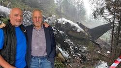 Die Cessna zerschellte bei Ellbögen in Tirol am Berg, sechs Zillertaler Unternehmer verloren ...