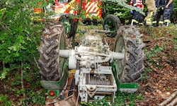 Der Unfallort in Fraxern 