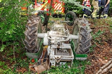 Der Unfallort in Fraxern 