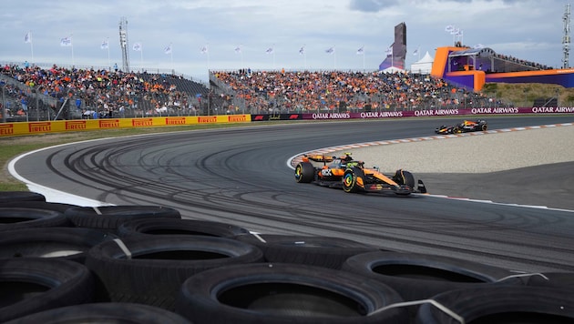 Lando Norris gab auch im dritten Kräftemessen den Ton an.
