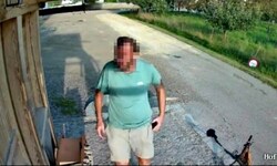 Kamera filmte den mutmaßlichen Dieb bei einem Bauernhof in Nußdorf.