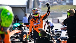 Oscar Piastri startet von der Poleposition ins Rennen.