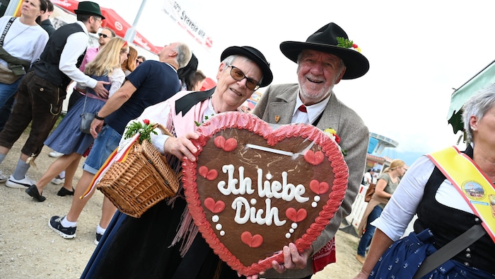 Josef „Jo“ und Heidi von der Kärntner Landsmannschaft.