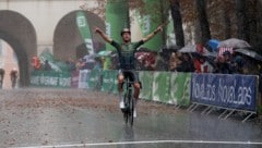 Im Regen strahlte Loic Bettendorff als Sieger des Grazer Altstadtkriteriums wie die Sonne.