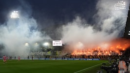 Die Sturm-Fans sorgten für eine beeindruckende Choreo vor dem Derby.