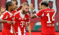 Konrad Laimer bereitete den Treffer von Luis Diaz zum 2:0 vor.
