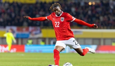Muhammed Cham im ÖFB-Teamdress