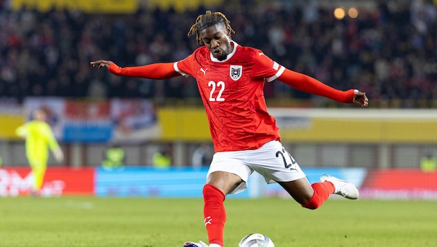 Muhammed Cham im ÖFB-Teamdress