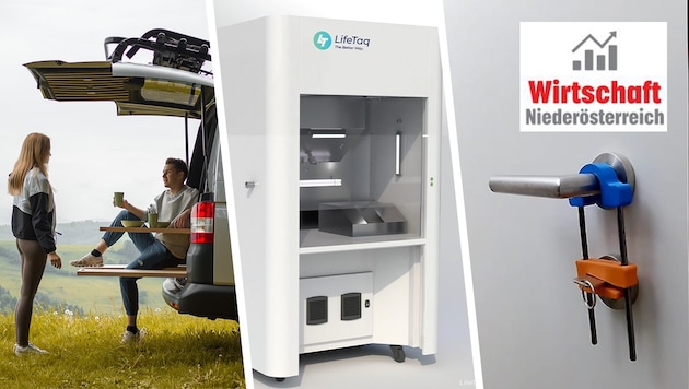 Die Firmen CampBok, Lifetaq und die BauerBKT sprühen nur so vor neuen Ideen.