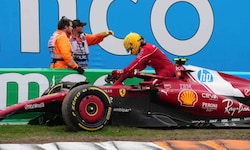 Für Lewis Hamilton war das Rennen in Zandvoort nach nicht ganz 24 Runden vorbei.