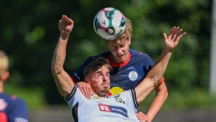 Die Bregenzer, hier Torschütze Daniel Nussbaumer, wurden von Liefering schmerzlich auf den Boden ...