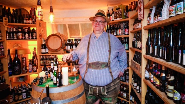 Wirt und Biersommelier Karl Zuser.