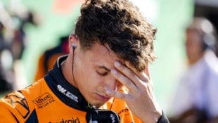 Ein Tag zum Vergessen für Lando Norris